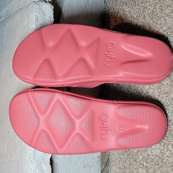 Ryka Restore ReZorb Lite Slide Sandals Women's 8M Pink New No Box - Picture 5 of 6